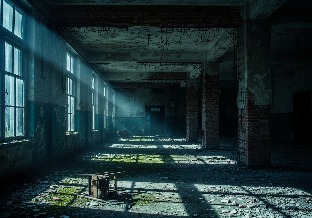 Abandoned building